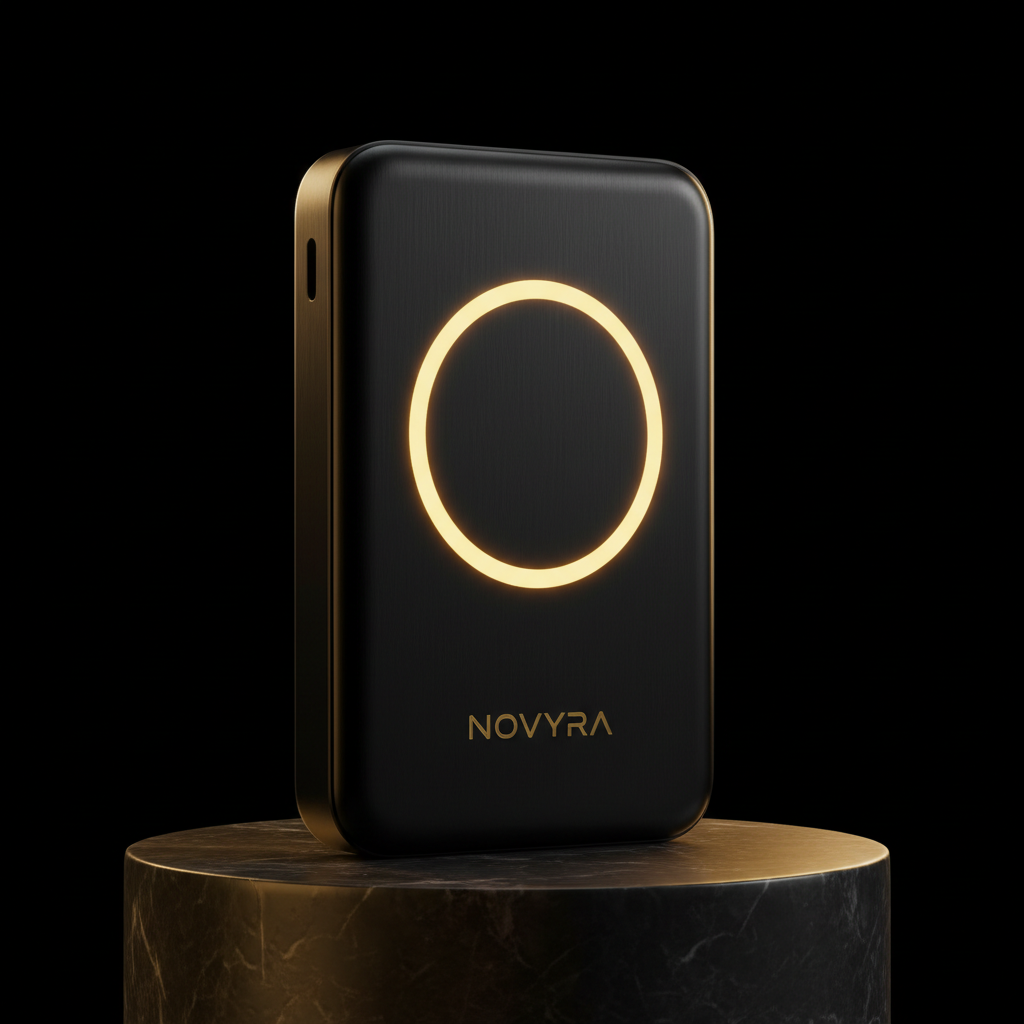 Novyra MagCharge Pro™ | Magnetic Wireless Portable Charger 5000mAh for iPhone